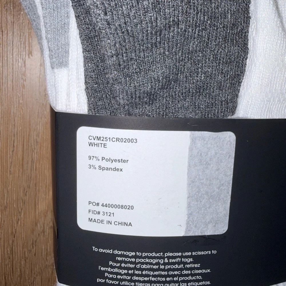 Calvin Klein Men’s Cushion Crew Socks 5 Pair Pack US 7–12 New in Package